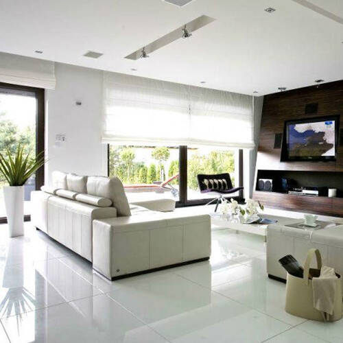 Керамограніт Megagres Plain White 60x120 см, фото 3