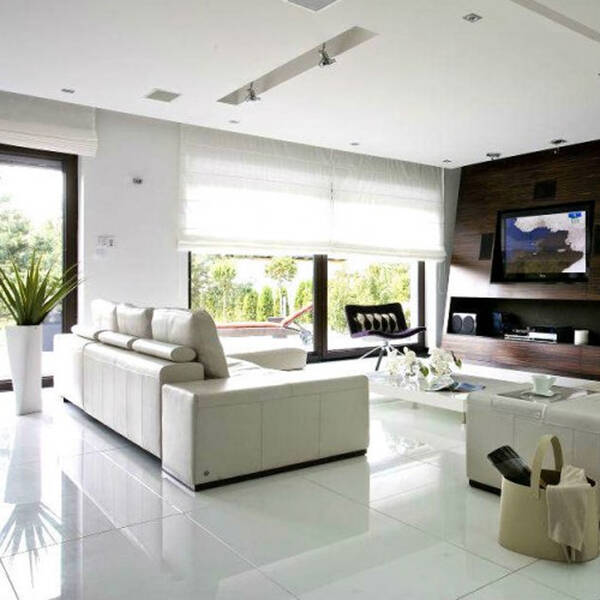 Керамограніт Megagres Plain White 60x120 см, фото 3