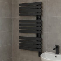 Рушникосушарка електрична Instal Projekt Popstar POPSE-50/90C31 500х980 мм чорний мат 300 Вт, фото №5