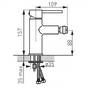 Смеситель для биде Ferro Fiesta BFI6, фото 2