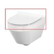 Кришка для унітаза Cersanit Crea Soft Close slim, фото 2