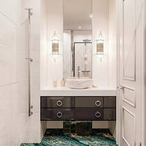 Рушникосушарка електрична Margaroli Arcobaleno 616/S 900х32 мм хром 25 Вт, фото №1