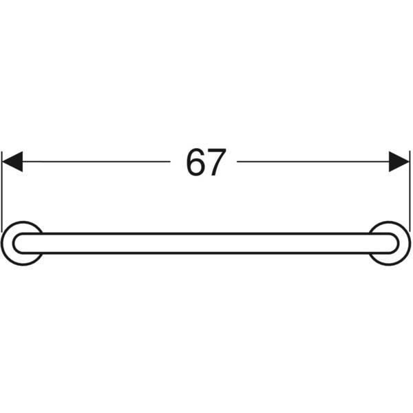 Поручений Kolo Lehnen Funktion L1000602 нержавеющая сталь волнистая, фото 4
