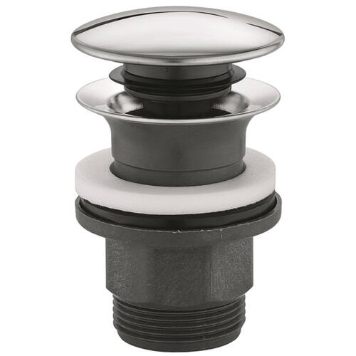 Донний клапан для раковини Grohe 40824000 click/clack хром, фото 2