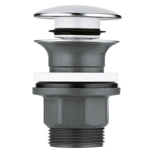 Донний клапан для раковини Grohe 40824000 click/clack хром, фото 1