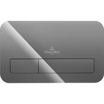 Клавіша змиву Villeroy & Boch ViConnect M200 922400RA сірий глянець, скло, фото №3