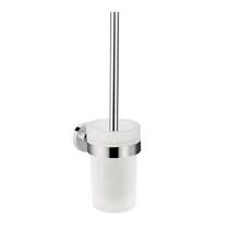 Щітка для унітазу Hansgrohe Logis Universal 41722000 з тримачем хром/білий, фото №1