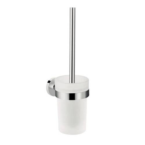 Щітка для унітазу Hansgrohe Logis Universal 41722000 з тримачем хром/білий, фото 1