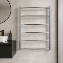 Рушникосушарка комбінована з теном Mario Класік НР 800х530/500 мм хром (ТЕНом Terma KXT 300W, блок управління TERMA КТХ 4S), фото №1