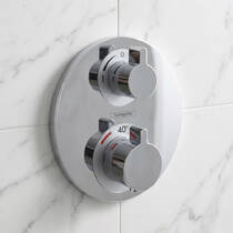 Змішувач прихованого монтажу для душу Hansgrohe Ecostat S 15758000 з термостатом, фото №1