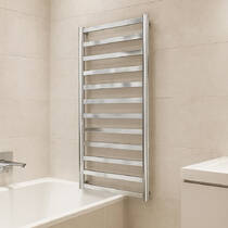 Рушникосушарка водяна Mario Модена 1200х540/500 1200х540 мм полірована нержавіюча сталь, фото №1