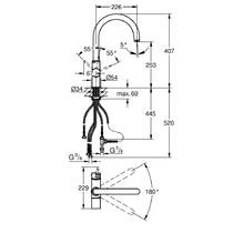 Смеситель для кухни Grohe 33251000 Blue Pure Bi-Flow, фото №2