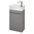 Тумба для раковини Cersanit Crea підвісна 40 см сірий, фото 1
