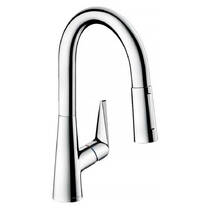 Смеситель для кухни Hansgrohe Talis S 160 72815000 с вытяжным душем, фото №1