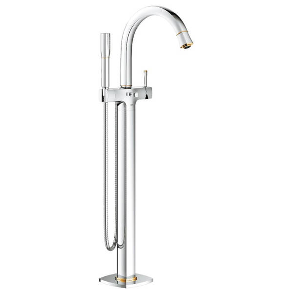 Змішувач для ванни Grohe Grandera 23318IG0 хром/золото, фото 1