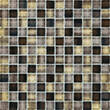 Мозаїка Mozaico De Lux Cl-Mos AYFG003 Mix Black+Gold Glass Mosaic 30,5х30,5 см, фото 1