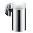 Стакан Hansgrohe Logis 40518000 с держателем хром, фото 1