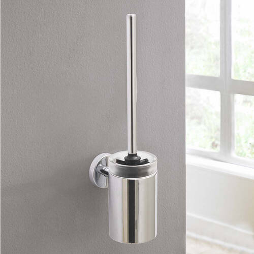 Щетка для унитаза Hansgrohe Logis 40522000 с держателем хром, фото 3