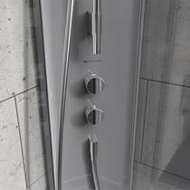 Душова панель IDO Showerama 10-5 Comfort 558.131.00.1 біла, фото №1