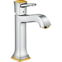 Змішувач для раковини Hansgrohe Metropol Classic 31302090 хром/золото, фото №1
