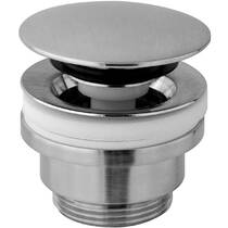 Донний клапан для раковини Paffoni ZSCA 050 ST click/clack сталь, фото №1