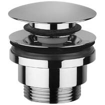 Донний клапан для раковини Paffoni ZSCA 050 CR click/clack хром, фото №1