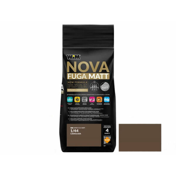 Зат WIM  NOVA FUGA MATT 1/44  2кг шоколад