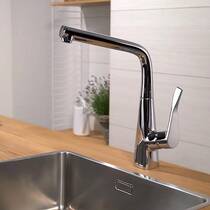 Смеситель для кухни Hansgrohe 73814000 (M713-H320) 320, фото №2