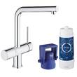 Змішувач для раковини Grohe Blue Minta Pure 31345002 із функцією очищення водопровідної води, фото 1