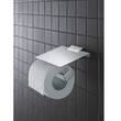 Тримач для туалетного паперу Grohe Selection Cube 40781000 з кришкою хром, фото 3