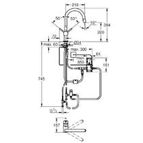 Смеситель для кухни Grohe Minta Touch 31358001 с выдвижным изливом, фото №2