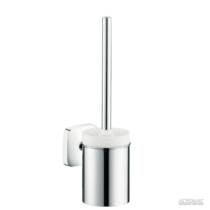 Щетка для унитаза Hansgrohe PuraVida 41505000 с держателем хром, фото №1