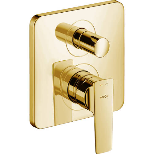 Змішувач прихованого монтажу для ванни/душу Axor Citterio E 36455250 матове золото, фото 1