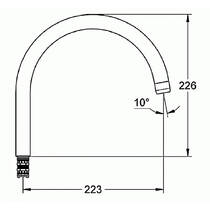 Излив для смесителя Grohe 13043000, фото №2