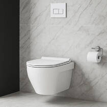 Унітаз підвісний Devit Laguna 3020110 Clean Pro з сидінням soft-close, quick-fix, фото №1