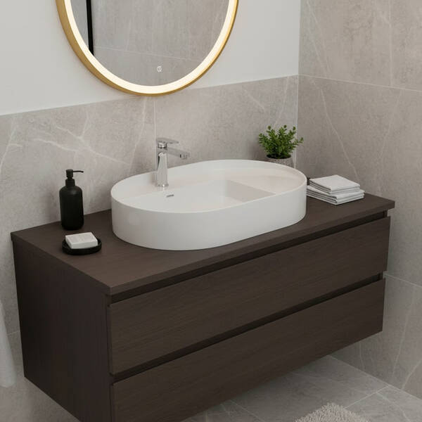 Раковина Devit Laguna 1010110 70 см на столешницу, фото 1