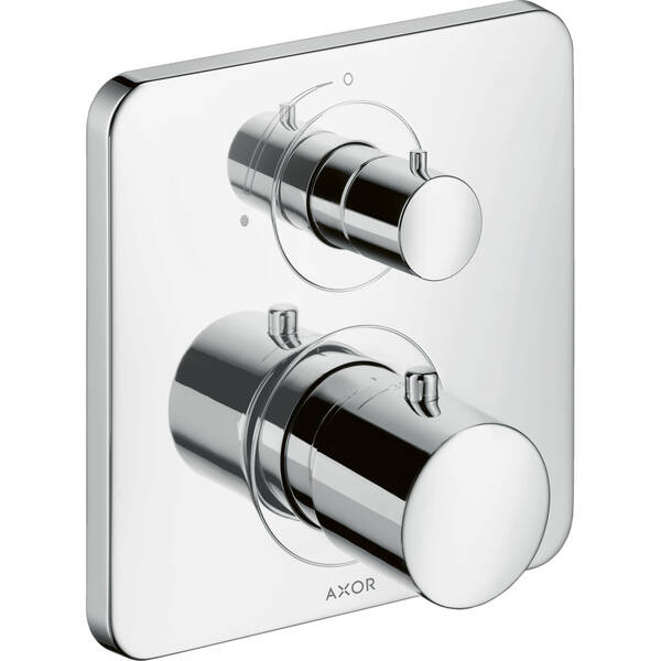 Змішувач прихованого монтажу для душу Axor Citterio M 34705000 з термостатом, хром, фото 1