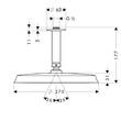 Верхній душ Hansgrohe Raindance Classic 27405000, фото 3