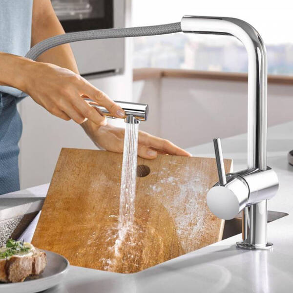 Змішувач для кухні Grohe Minta 30274000 хром, фото 4