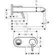 Смеситель скрытого монтажа для раковины Hansgrohe Talis S 31611000, фото 2