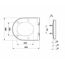 Крышка для унитаза Laufen Pro H8919503000031, фото №2