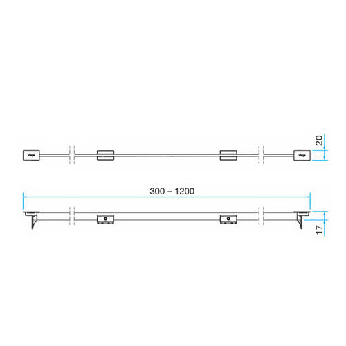 Решетка-вставка для душевого канала Viega Advantix Vario Visign SR3 711870, фото 3