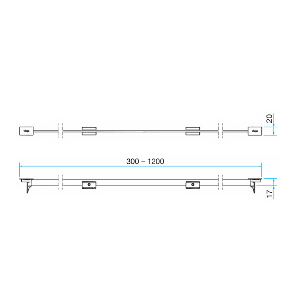 711870 Advantix Vario Visign SR3 Дизайн вставка, чорна (1 сорт)