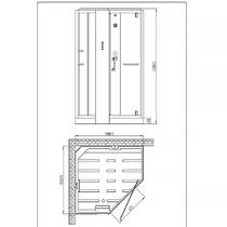 Деревянный настил к боксу Devit Soul FEN8913W, фото №2