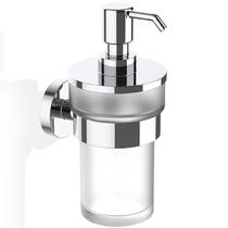 Дозатор для рідкого мила Decor Walther Basic BA WSP 0530800 з тримачем, хром, фото №1