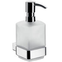 Дозатор для жидкого мыла Emco Loft 0521 001 01 с держателем, хром, фото №1