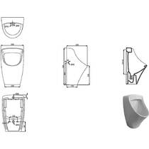 Пісуар підвісний Devit Swift 4110139, фото №3