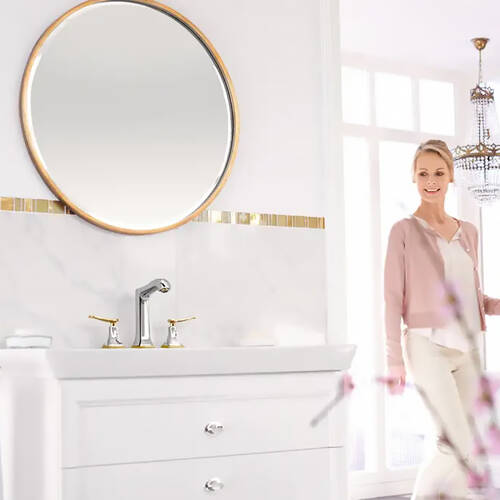 Змішувач для раковини Hansgrohe Metropol Classic 31330090 хром/золото, фото 4