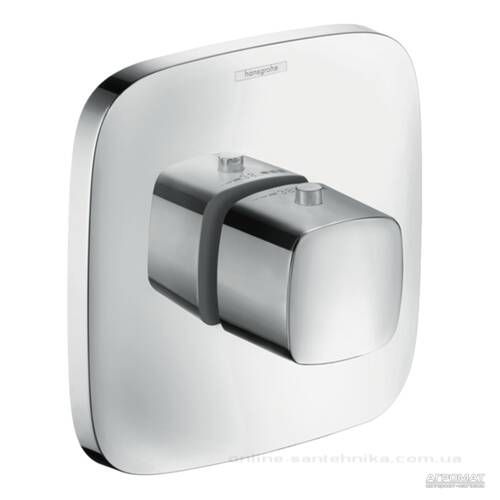 Смеситель скрытого монтажа для душа Hansgrohe PuraVida 15772000 с термостатом, фото 1