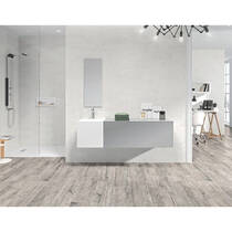 Керамограніт Golden Tile Alpina Wood Светло-Серый 89G920 15x60 см, фото №2